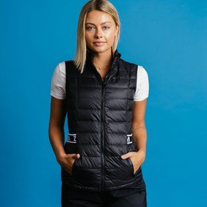 Black Alpine Down Vest